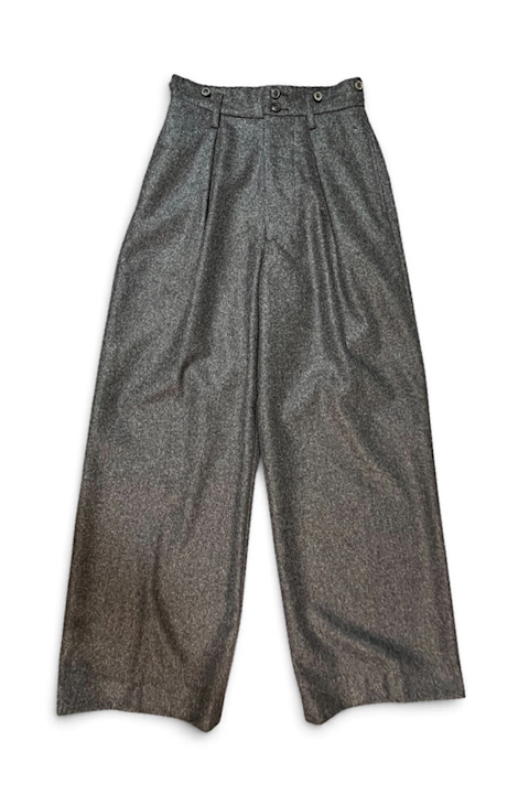 [WOMAN] SACK PANT FLANNEL / ウーマンサックパンツフランネル