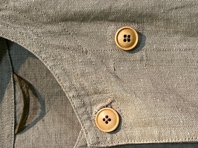BEAN SACK BORDER JACKET -HEMP LINEN/ビーンサックボーダージャケット 