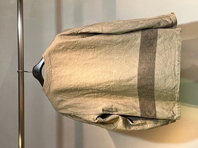 BEAN SACK BORDER JACKET -HEMP LINEN/ビーンサックボーダージャケット 