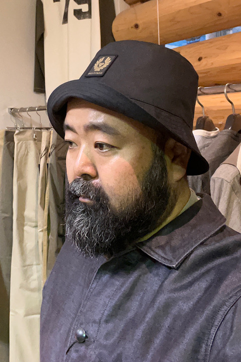 BELSTAFF PHOENIX WAX BUCKET HAT / ベルスタッフフェニックスワックスバケットハット