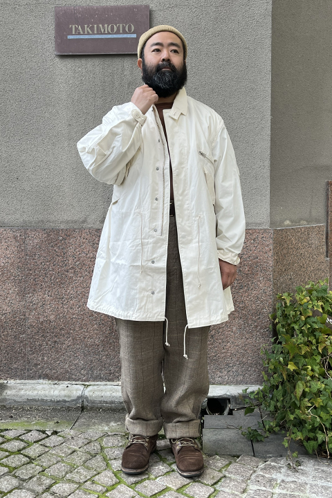 50'S SHELL COAT-COTTON NYLON PIN OX/50'sシェルコート-コットンナイロンピンオックス