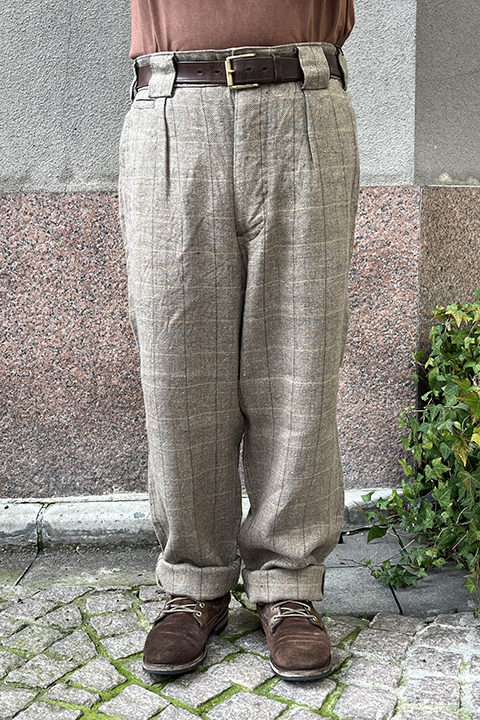 ENGINEER PANT-HEMP LINEN CHECK/エンジニアパンツ-ヘンプリネンチェック ENGINEER PANT-HEMP LINEN CHECK/エンジニアパンツ-ヘンプリネンチェック