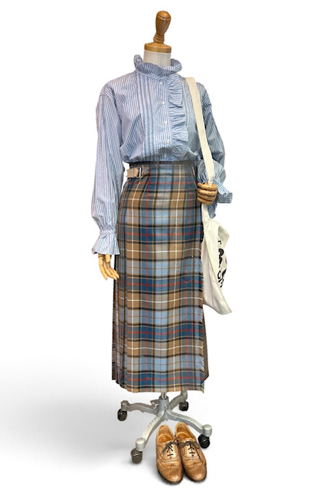 [WOMAN] KILT SKIRT-LONG O.O.D / ウーマンキルトスカート-オニールオブダブリン