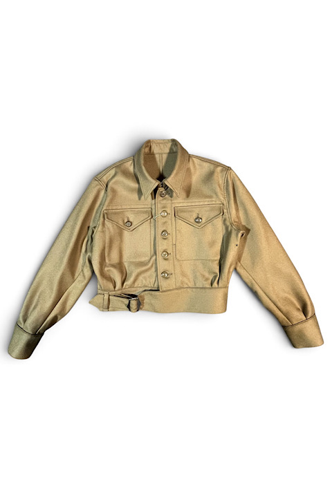 [WOMAN] MILITARY SMALL JACKET MELTON / ウーマンミリタリースモールジャケットメルトン