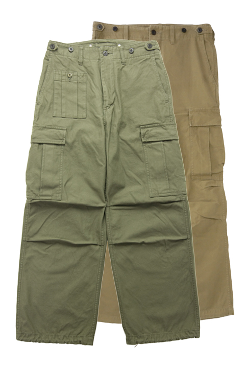 [UNISEX] ARMY CARGO PANT - SATEEN / アーミーカーゴパンツ サテン