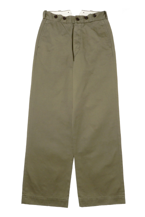 Nigel Cabourn レディース/ベーシックチノ BASIC CHINO【NIGEL CABOURN WOMAN】 ベーシックミリタリーチノ