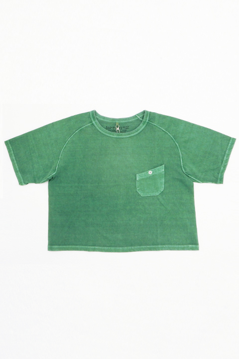 【NIGEL CABOURN  WOMAN】 BIG T-SHIRT (PIGMENT)　ビッグＴシャツ（ピグメント/顔料染め) [2019春夏]