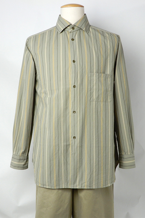 CC22 DETACHABLE COLLAR SHIRT - STRIPE / CC22 デタッチャブルカラー 