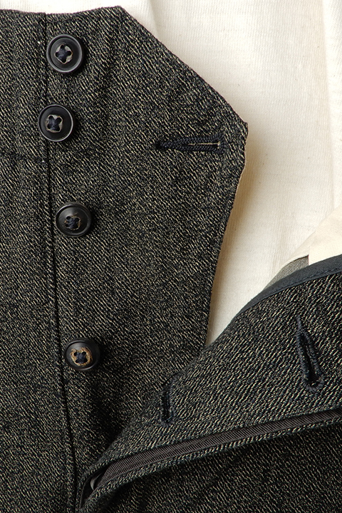 OX'ED SILVER COBBLER PANT SALT&PEPPER / オックスドシルバー