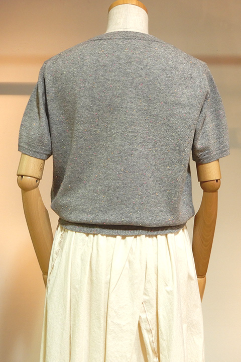 WOMAN> CASHMERE TWIN KNIT / カシミアツインニット [2023春夏]（2色）