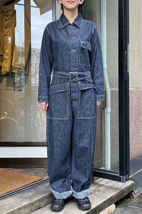 DENIM COVERALL / デニムカバーオール [2022秋冬]
