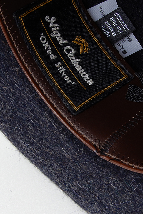 OX'ED SILVER Nigel Cabourn x SUPERDUPER FARMER HAT/オックスド