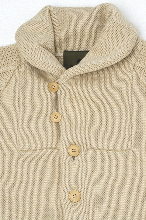 FISHERMAN CARDIGAN MIX/フィッシャーマン カーディガン ミックス