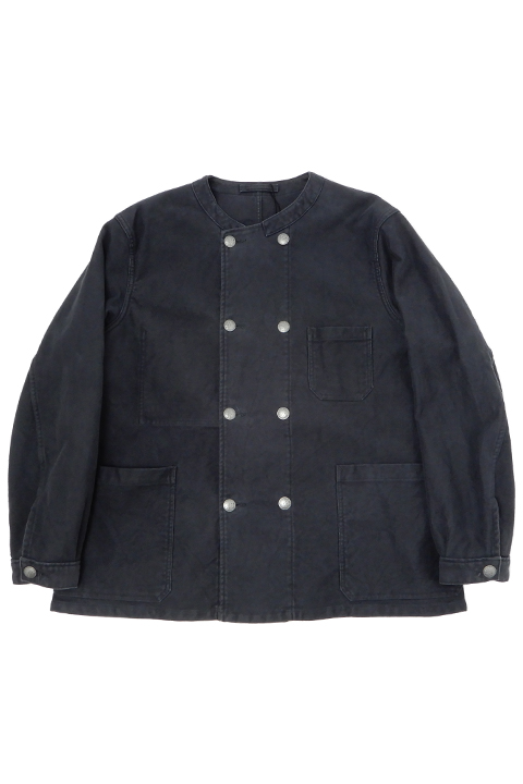 FRENCH WORK DOUBLE BREAST JACKET - MOLESKIN / フレンチワークダブル 
