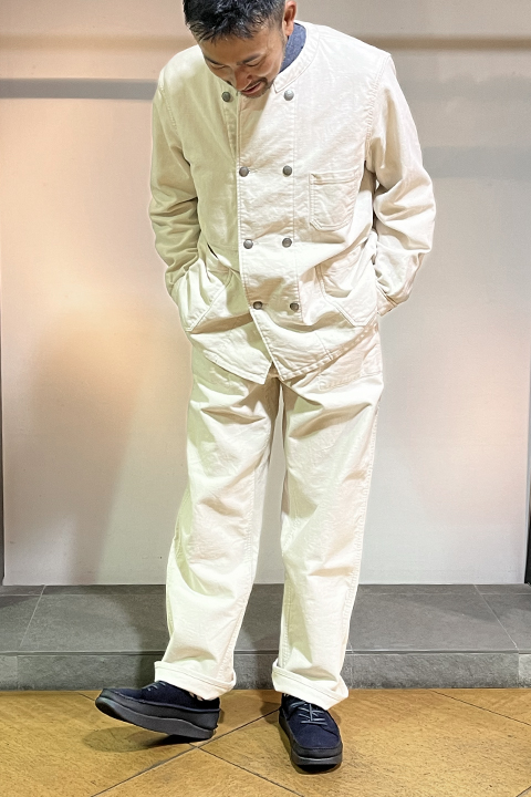 Nigel Cabourn FRENCH WORK PANT MOLESKIN