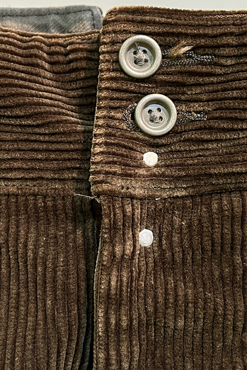 FRENCH WORK PANT - 8WALE CORDUROY VINTAGE FINISH / フレンチワーク 