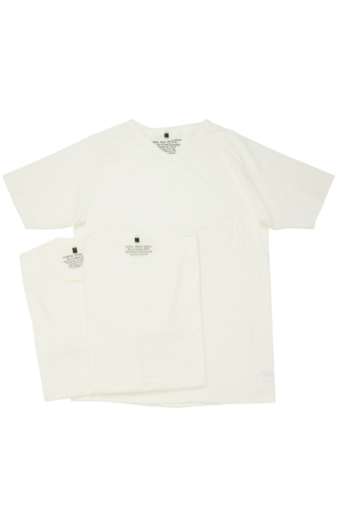 ナイジェルケーボン(NIGEL CABOURN)の3パックジムTシャツ