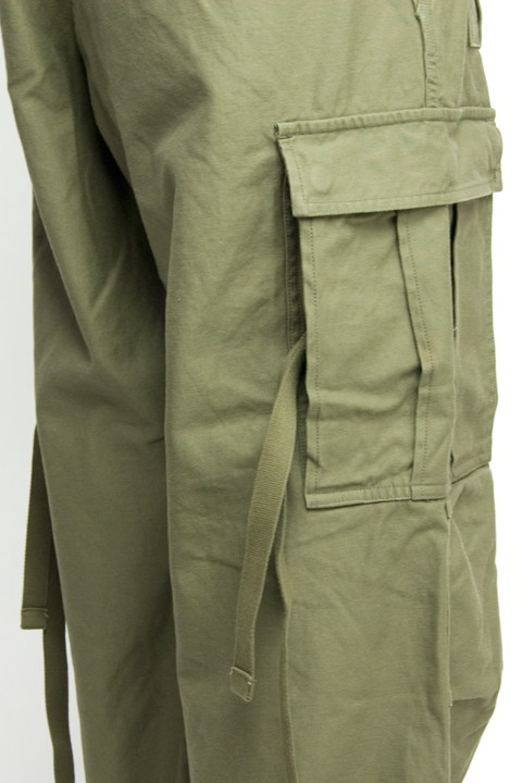 UNISEX] ARMY CARGO PANT - SATEEN アーミーカーゴパンツ サテン