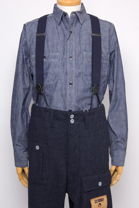 ナイジェルケーボン(NIGEL CABOURN)のUSアーミーサスペンダー