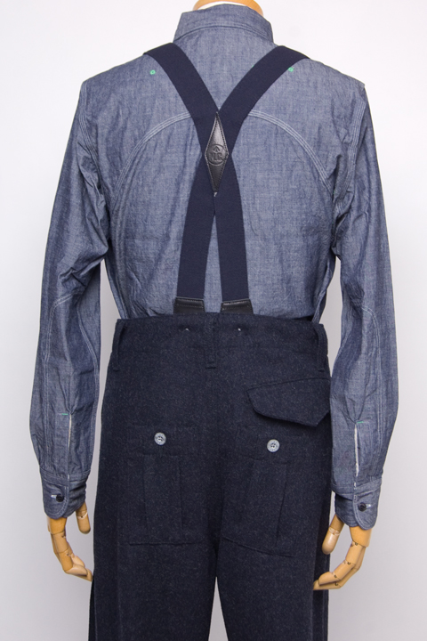 ナイジェルケーボン(NIGEL CABOURN)のUSアーミーサスペンダー