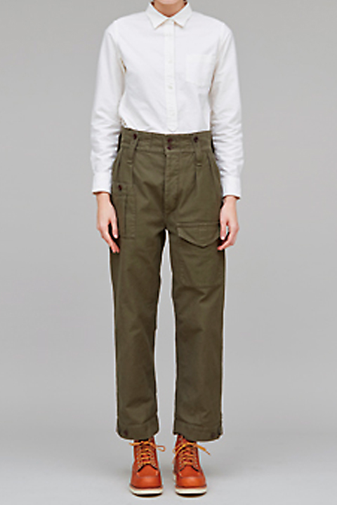 ナイジェルケーボンウーマン(NIGEL CABOURNWOMAN)のブリティッシュアーミーパンツ