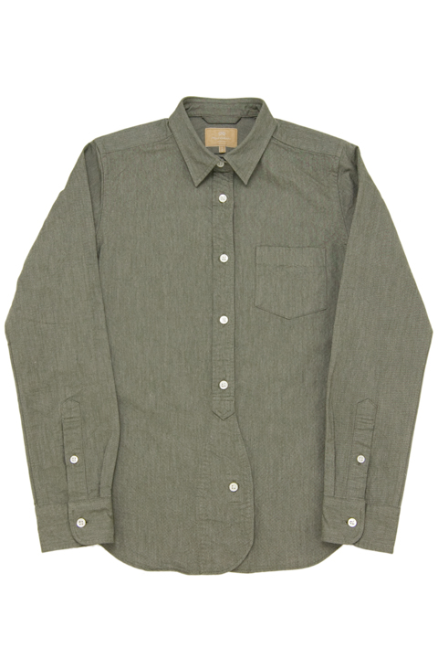 ナイジェルケーボン(NIGEL CABOURN WOMAN)のブリティッシュオフィサーズシャツ（オックス）