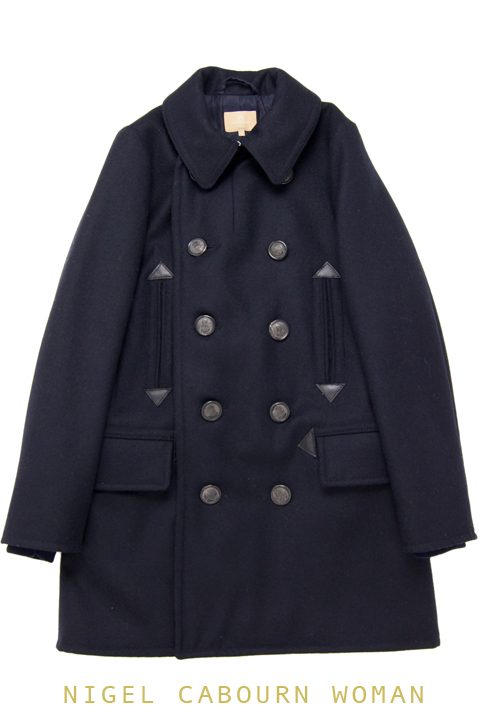 ナイジェルケーボン(NIGEL CABOURN WOMAN)のUSNロングPコート