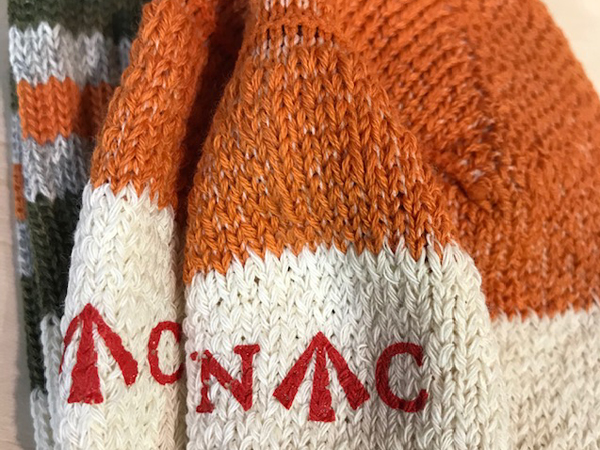 ナイジェルケーボン(NIGEL CABOURN)のパイルボーダーソックス