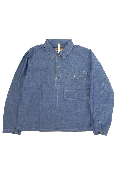 <LYBRO> POH WORK SHIRT - COTTON CHAMBRAY / ＜ライブロ＞　POHワークシャツ - コットンシャンブレー [2023春夏]
