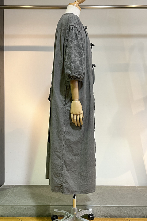 SURGICAL GOWN DRESS - EMBROIDERY / サージカルガウンドレス - エン 