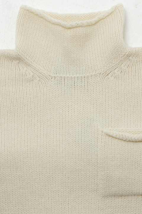 K-3 SOLID WOOL ROLL NECK / ソリッドウールロールネック [2022秋冬]