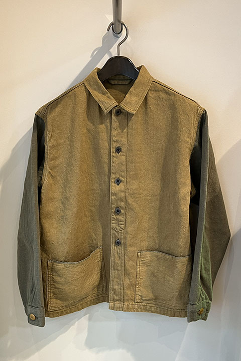 U.S ARMY DENIM JACKET HEMP DENIM/ユーエスアーミーデニムジャケット 
