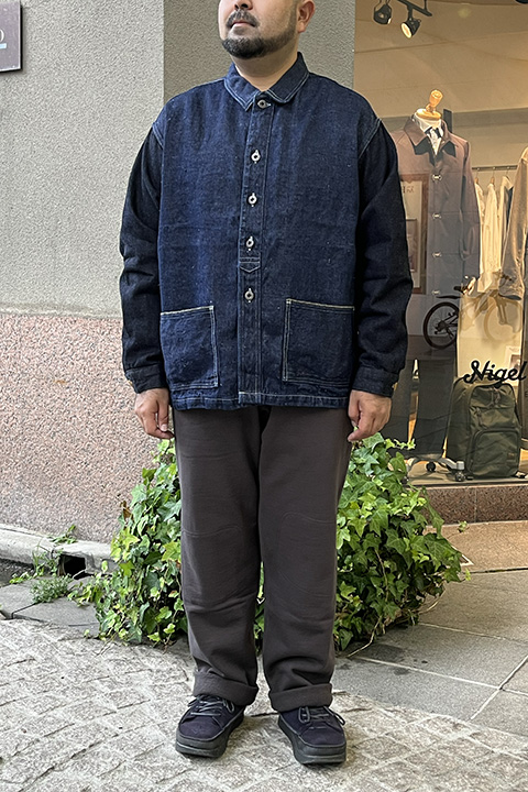 U.S ARMY DENIM JACKET HEMP DENIM/ユーエスアーミーデニムジャケット 