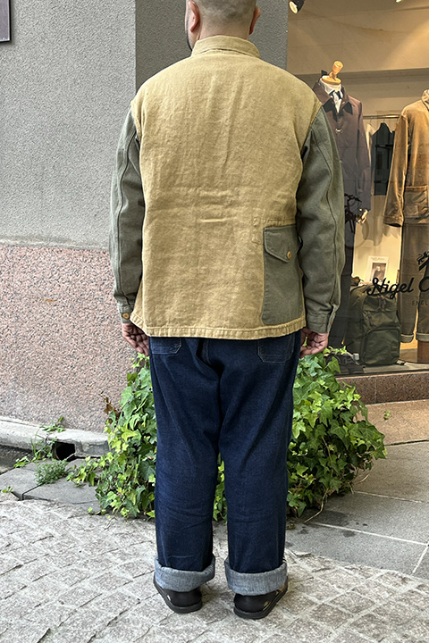 U.S ARMY DENIM JACKET HEMP DENIM/ユーエスアーミーデニムジャケット 