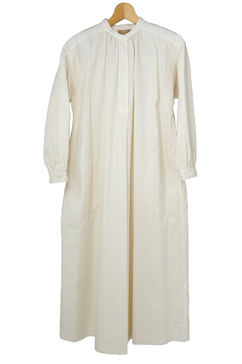 [WOMAN] VINTAGE GATHER DRESS/ ヴィンテージギャザードレス