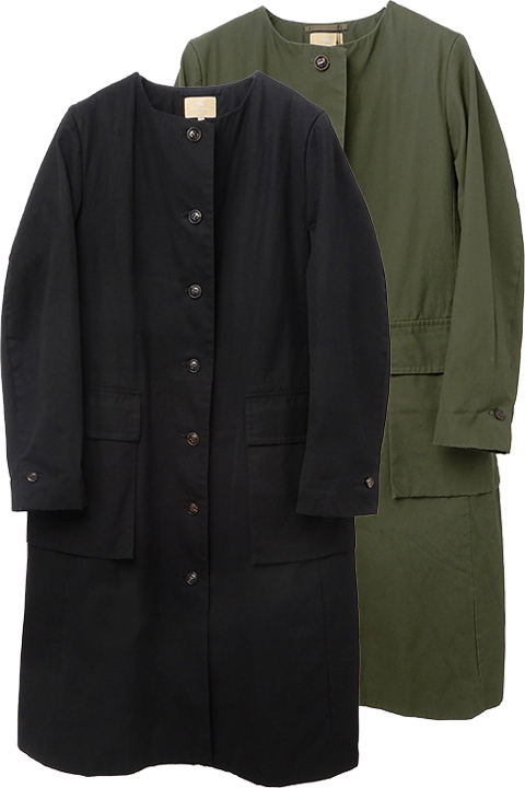 ＜WOMAN＞WAAC COAT - COTTON CANVAS / WAACコート - コットンキャンバス [2022秋冬]