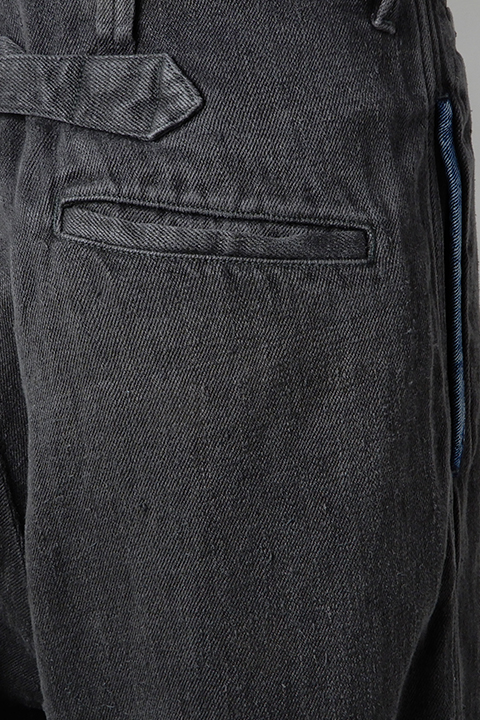 WORK PANT REPAIR FINISH - HEMP DENIM / ワークパンツリペア 