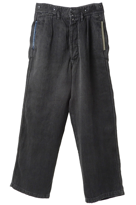 WORK PANT REPAIR FINISH - HEMP DENIM / ワークパンツリペア 