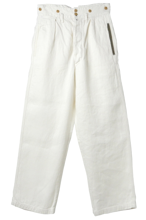 WORK PANT REPAIR FINISH - HEMP DENIM / ワークパンツリペア 