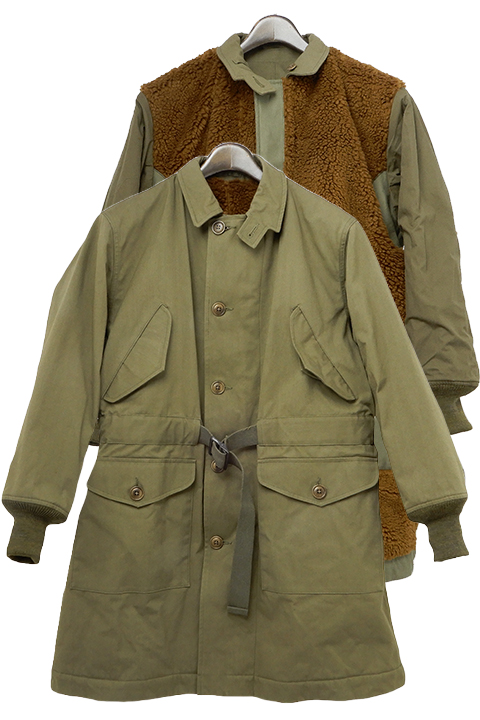 M-47 MODIFIED COAT REVERSIBLE HALFTEX / M-47モディファイドコートリバーシブル ハーフテックス [2022秋冬]