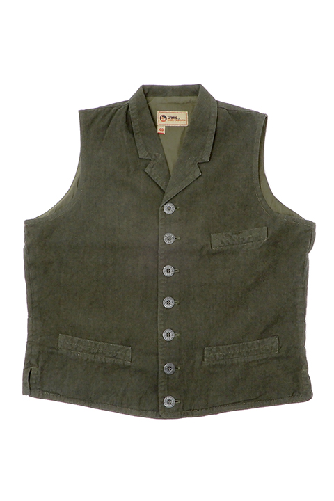 <LYBRO> WAISTCOAT - COTTON BROKEN TWILL / ウェストコート - コットンブロークンツイル [2023春]