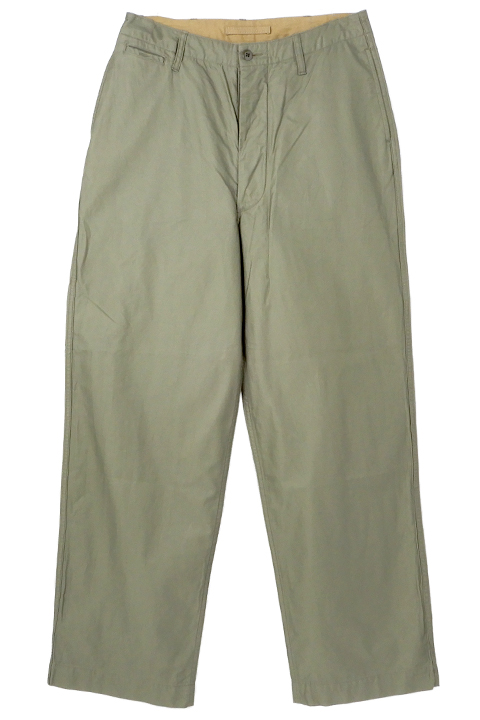 NEW BASIC CHINO PANT - MOLESKIN / ニューベーシックチノパンツ - モールスキン
