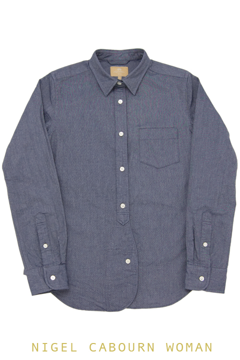 ナイジェルケーボン(NIGEL CABOURN WOMAN)のブリティッシュオフィサーズシャツ（オックス）