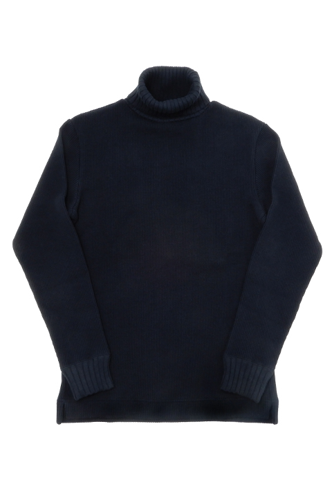 Calee パネル切替ウールワッフルニット sizeL サイズL]CALEE キャリー