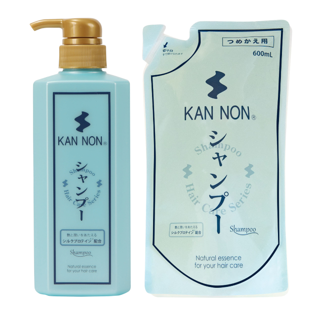 観音温泉シャンプー 700ml＆詰替えセット