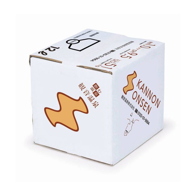 Amazon.co.jp: 観音温泉 飲む温泉 バックインボックス 12L【10