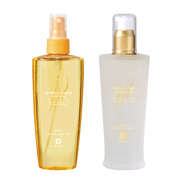 観音温泉ハイドロチャージローション+モイスチャーエッセンス