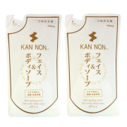 温泉化粧品　【定期購入】観音温泉フェイス＆ボディソープ詰替え用600ml　2コセット