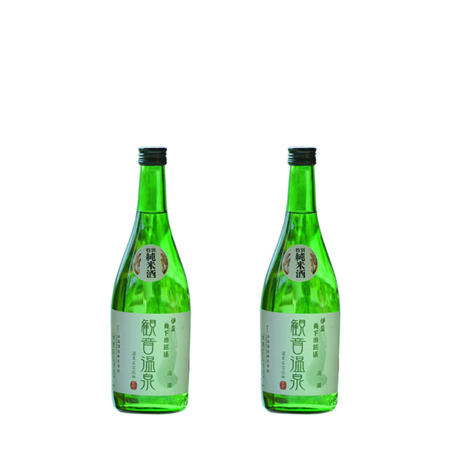 特別純米酒 観音温泉 淡麗　720ml　2本セット