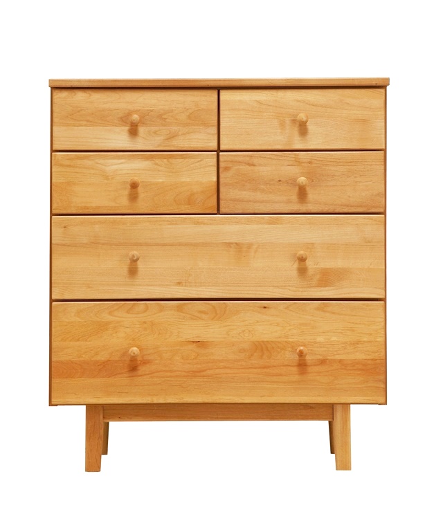 Ropa　ロパ　ミドルチェスト　80-4　NA　アルダー無垢材【送料無料】　